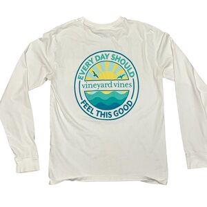 Vineyard Vines Long-Sleeve White TShirt XS
